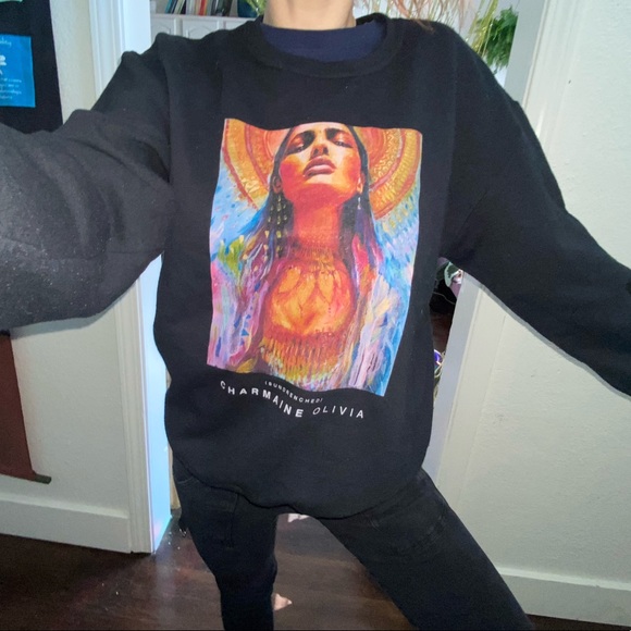 Charmaine Olivia Sundrenched Crewneck Sweatshirt - Picture 2 of 6